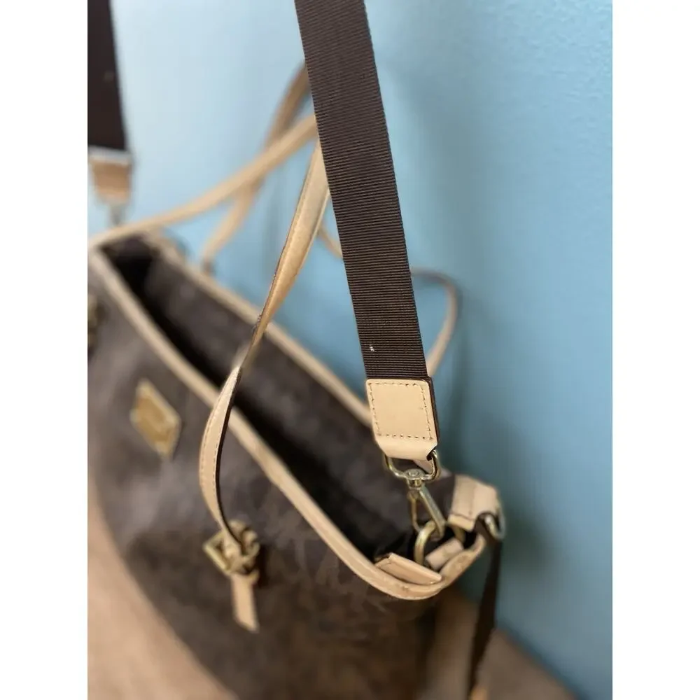Michael Kors Diaper Bag with changing pad and shoulder strap